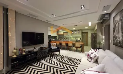 Apartamento de luxo à venda em Americana-SP, Parque Residencial Nardini: 3 suítes, 2 salas, 4 banheiros, 2 vagas, 121m².