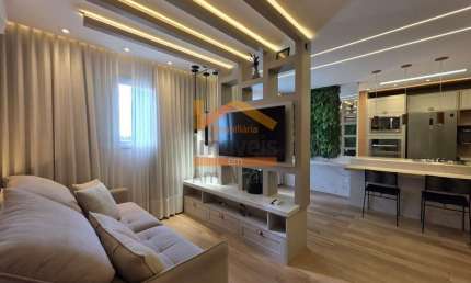 Apartamento à venda em Americana-SP, Campo Limpo: 3 quartos, 1 suíte, 2 salas, 2 banheiros, 2 vagas de garagem, 80m².