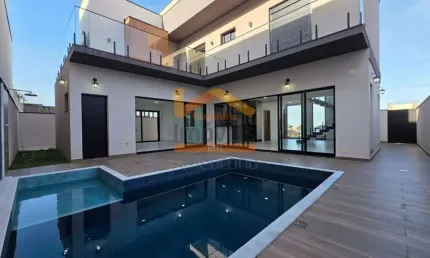 Casa de luxo em condomínio com 3 suítes e 4 vagas no Engenho Velho, Nova Odessa-SP: a residência dos seus sonhos!