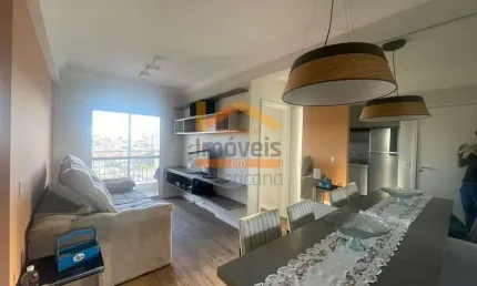 Apartamento à venda em Americana-SP, Jardim São Domingos: 2 quartos, 1 suíte, 2 salas, 2 banheiros, 1 vaga, 57m². Venha conferir!