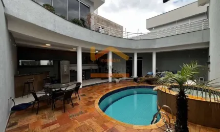 Imperdível: Casa à venda em Americana-SP, Jardim Terramérica I, 3 quartos, 1 suite, 3 salas, 3 banheiros, 5 vagas de garagem, 320m².