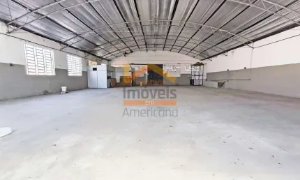 Salão Industrial de Alto Padrão para Locação em Americana-SP, Vila Santa Maria! 873,60 m² e 2 Banheiros.