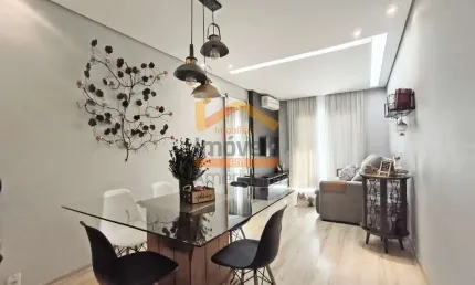 Apartamento à venda na Vila Dainese, Americana-SP: 2 quartos, 2 salas, 1 banheiro, 1 vaga de garagem, 80m². Venha conferir!