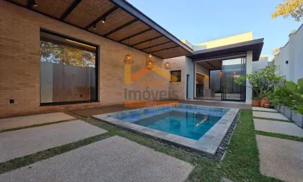 Imperdível oportunidade: Casa de alto padrão em condomínio de luxo em Nova Odessa-SP, 3 quartos, 3 suítes, 3 salas, 5 banheiros, 4 vagas, 298m²