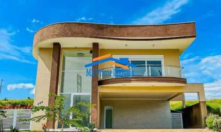 Casa em condomínio 580m² com 4 suítes no condomínio Nature santa Maria.