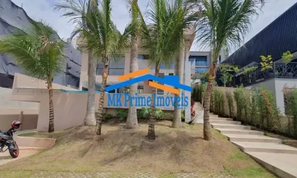 Casa em condomínio 496m² com 4 suítes no Residencial Tamboré 11