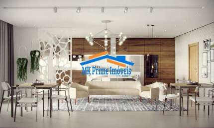 Apto 68m² 2 Dorm Suite 2 vaga- Financ Direto -Varanda Gourmet -Praia Grande
