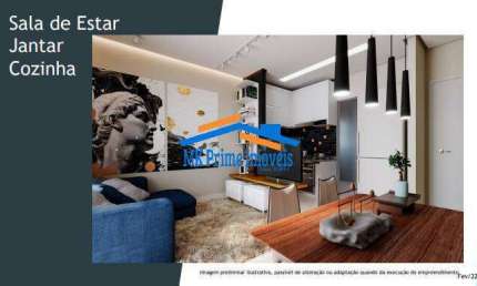 Apartamentos em construção 41 a 53 m2 Torre Única - Cipava