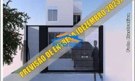 Casa Assobradada em construção 135m² 3 suítes 2 vagas prev. dez 23 Umuarama