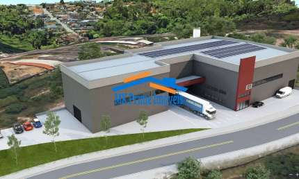 Galpão em Construção 2300m² 4 Docas Pé direito 12m- Itapecerica da Serra/SP
