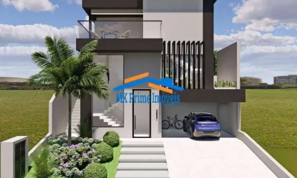 Belíssima Casa em construção , cond. Morada da Serra, Aldeia da Serra.