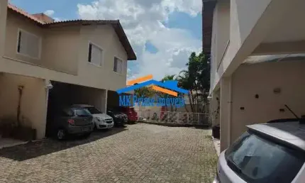 Sobrado em condomínio 100m² com 3 dormitórios no jd. sarah.