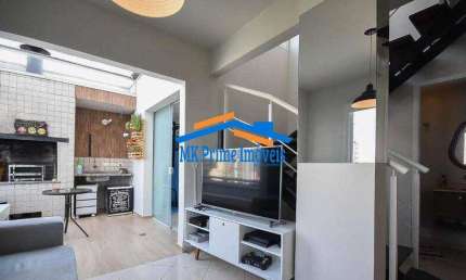 Linda Cobertura Duplex com 160m² e Móveis Planejados e Varanda Gourmet