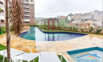 Apartamento 49m²  sendo - 2 dormitórios 1 vaga  no Jd. Roberto.