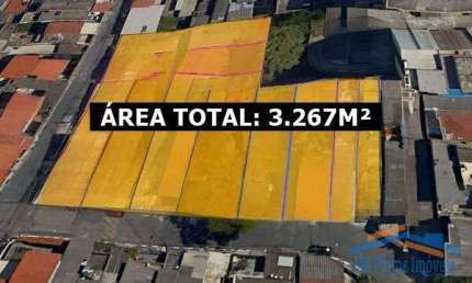 Terreno c/ 3.267m² p/ Prédio Residencial ou Comercial no Jaguaribe - Osasco