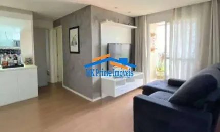Apartamento 57m² c/ 2 dorm 1 suíte 2 vagas para venda - vila guedes/sp