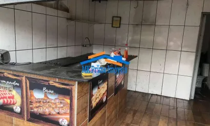 Salão Comercial c/ Balcão Pia e Banheiro 10m² Centro de Osasco.