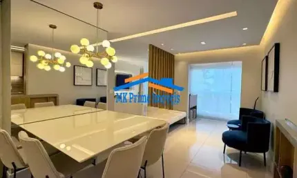 Apartamento mobiliado 67m² com 2 dormitórios sendo 1 suíte em Alphaville
