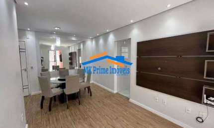 Apartamento com 3 dormitórios para alugar, 89 m²- Granja Viana - Cotia/SP