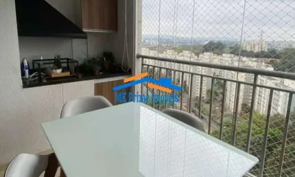 Apartamento Living Magic - 64 Metros - 2 Dorm, 1 Suíte - Varanda Goumet.