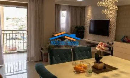 Apartamento 68m² com 2 dormitórios sendo 1 suite no vitta cube.