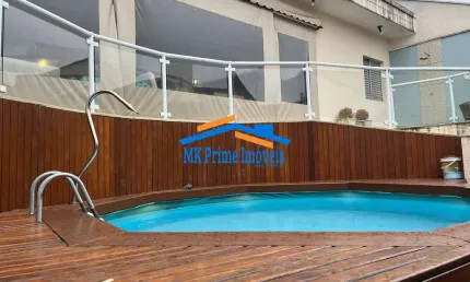 Sobrado 360m² com 4 dormitórios sendo 1 suíte na City Bussocaba.