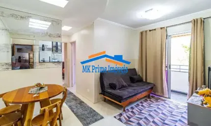 Apartamento c/ 58m², 2 Quartos no Condomínio Karina no Jd. Peri Peri/SP