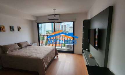 Studio c/ 25m²c/ 1 quarto na Rua Butantã em Pinheiros/SP