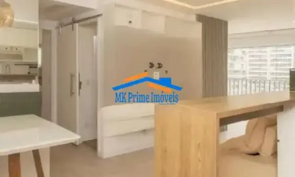 Lindo apartamento mobiliado 68m² 2 quartos sendo 1 suíte.