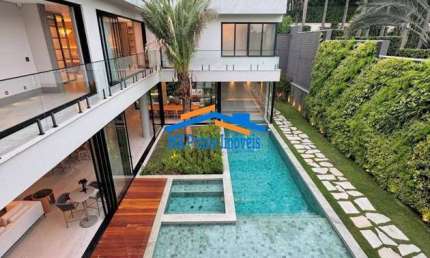 Mansão de 1469M² no Tamboré 2, c/6 suítes (mobiliada de ponta)
