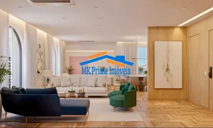 Apartamento de 315m² c/ 04 Suítes 2 Vagas para Venda - Higienópolis/SP
