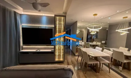 Apartamento mobiliado 75m² 3 dorm suíte 2 vagas prox av mutinga pirituba/sp