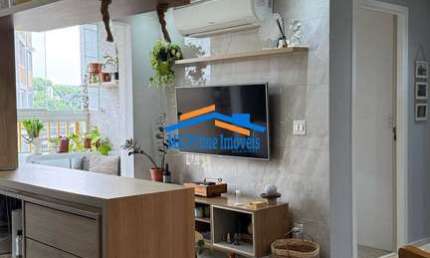 Apartamento à venda com 56m², 2 Quartos, sendo 1 suíte (semi mobiliado)
