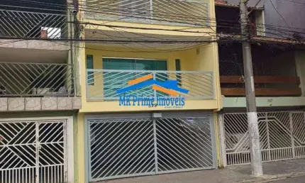 Lindo Sobrado 3 Quartas sendo 1 Suíte, 2 Vagas, Cidade das Flores/Osasco