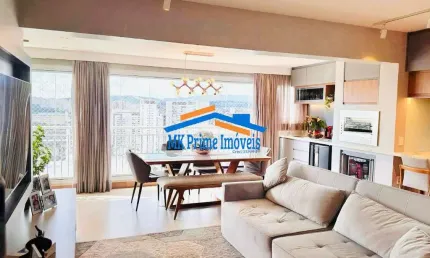 Apartamento de 105m² c/ 01 Suíte 02 Vagas para Locação - Vila Anastácio/SP