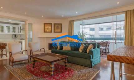 Apartamento 147 m² com 4 Dormitórios sendo 1 Suíte em Moema Pássaros.