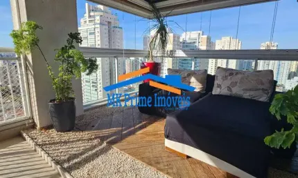 Apartamento alto padrão vila romana - 4 dorm/3 suítes- 4 vagas