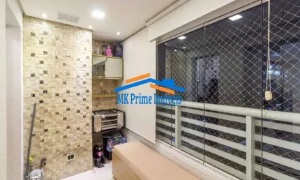 Apartamento 67m² com 2 quartos sendo 1 suíte no jardins do brasil