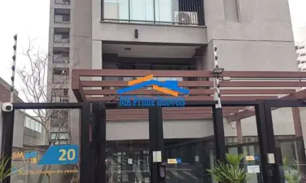 Studio novo com 38m², sacada gourmet, 2 banheiros, km 18 - osasco.