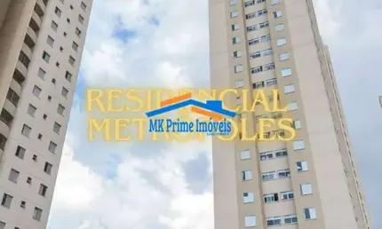Apartamento 74m² com 2 quartos sendo 1 suíte no Cond. Metrópoles