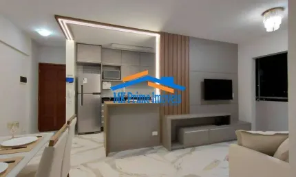 Apartamento mobiliado para locação 67m² 2 quartos – ed. pérola de osasco.