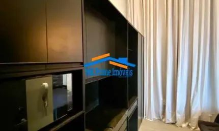 Studio com pé direito - decorado e equipado - vila olímpia  - locado