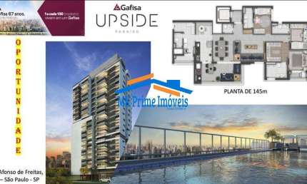 Apartamento com 145 m² previsão de entrega para Abril de 2022 - Paulista.