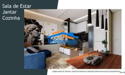Apartamentos  53 m² Torre Única Térreo com apenas 18 apartamentos - Cipava