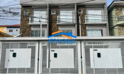 Sobrado novo com excelente acabamento e projeto diferenciado - bela vista.