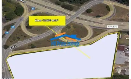 Terreno plano 15.000 m² - ZUM/CCL  ao lado da Rod. Raposo Tavares - COTIA