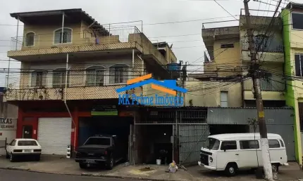 Prédio Resid e Comerc. c/ 15 casas e 6 salões p/ RENDA Jd Mutinga Osasco/SP