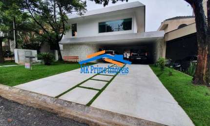 Casa com 4 suítes, 400m² de construção, estuda permuta - Alphaville 3.