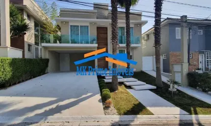 Casa Luxuosa com 4 Suítes, Piscina e 6 Vagas - Residencial 3.
