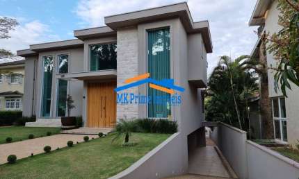 Linda Casa com 5 suítes e 8 vagas - Condomínio Alphaville Residencial 10.